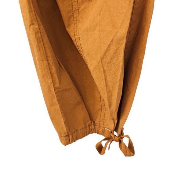 Anthropologie Pilcro Tactical Utility Pants, Brown, Tie Bottom, Plus Size, 1X - Picture 12 of 12